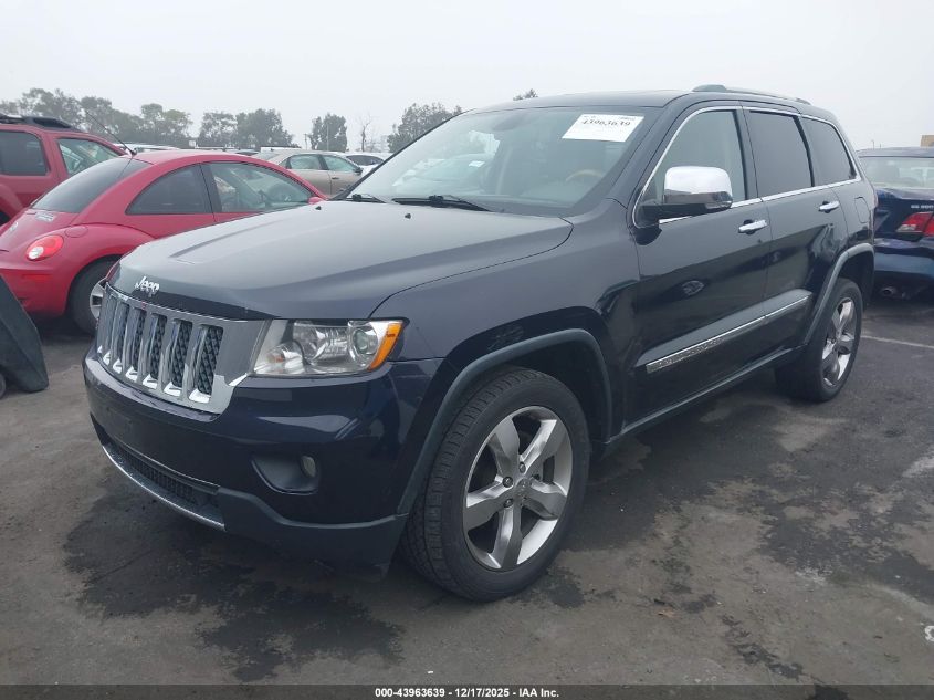 2011 Jeep Grand Cherokee Overland VIN: 1J4RR6GG5BC528793 Lot: 43963639
