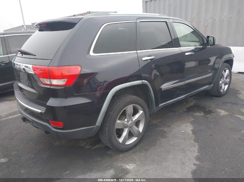 2011 Jeep Grand Cherokee Overland VIN: 1J4RR6GG5BC528793 Lot: 43963639