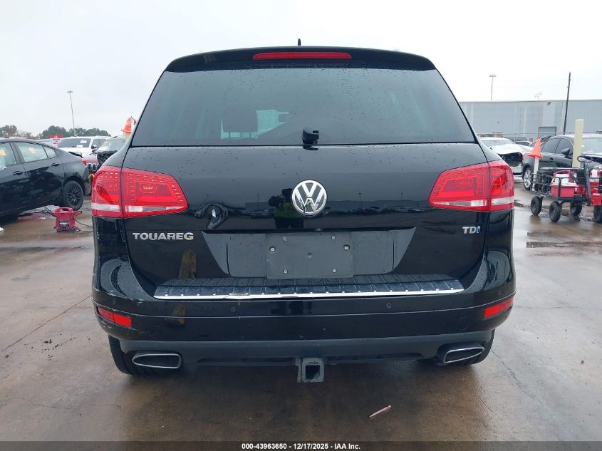 2014 Volkswagen Touareg Tdi Executive VIN: WVGEP9BP7ED011587 Lot: 43963650