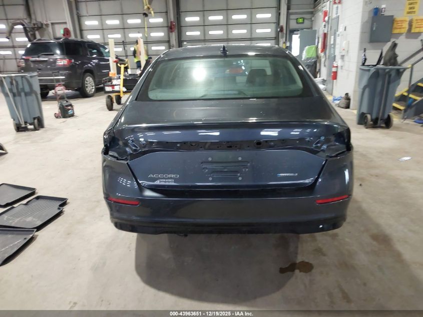 2025 Honda Accord Hybrid Ex-L VIN: 1HGCY2F65SA014942 Lot: 43963651