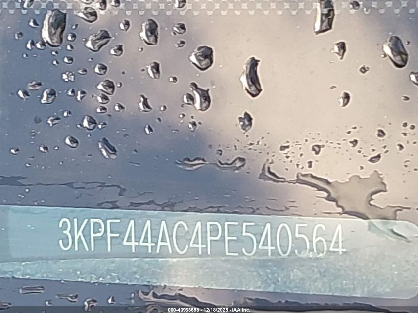 2023 Kia Forte Gt Manual VIN: 3KPF44AC4PE540564 Lot: 43963658