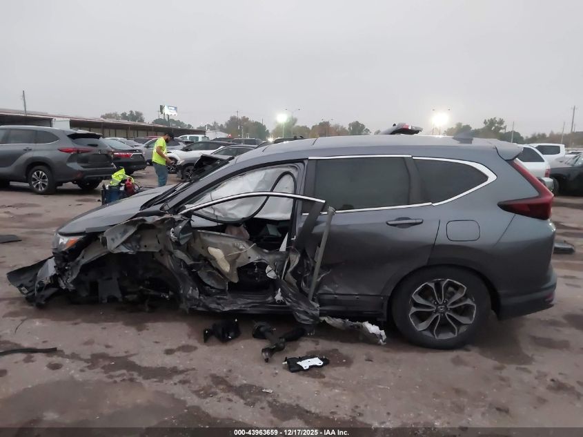 2021 Honda Cr-V 2Wd Ex VIN: 2HKRW1H55MH410037 Lot: 43963659