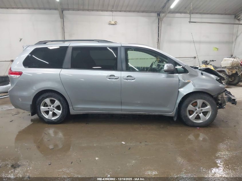 2014 Toyota Sienna Le V6 8 Passenger VIN: 5TDKK3DC9ES525054 Lot: 43963662