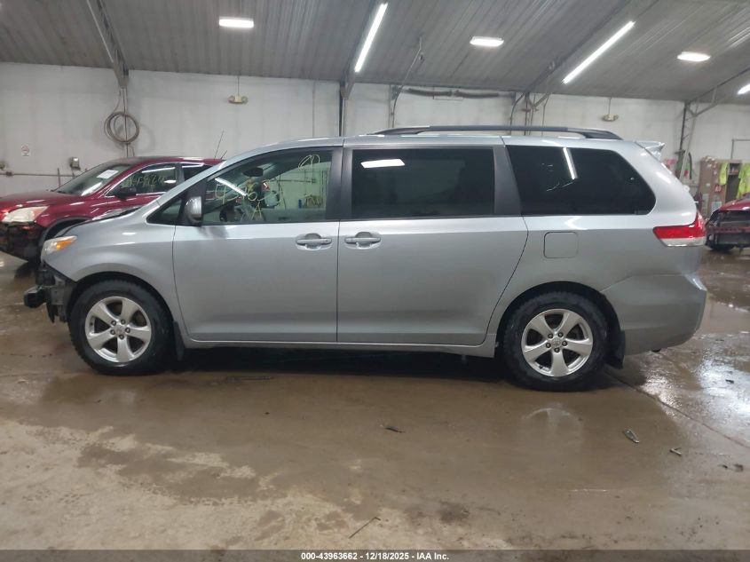 2014 Toyota Sienna Le V6 8 Passenger VIN: 5TDKK3DC9ES525054 Lot: 43963662