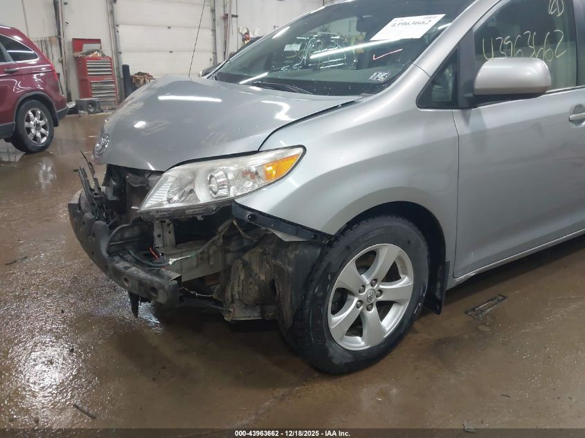 2014 Toyota Sienna Le V6 8 Passenger VIN: 5TDKK3DC9ES525054 Lot: 43963662