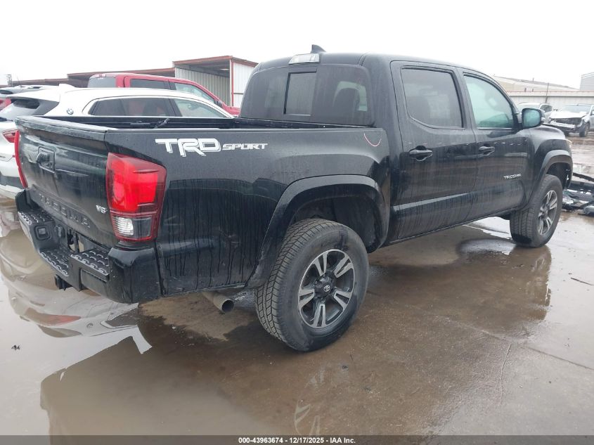 2018 Toyota Tacoma Trd Sport VIN: 5TFAZ5CN8JX066237 Lot: 43963674