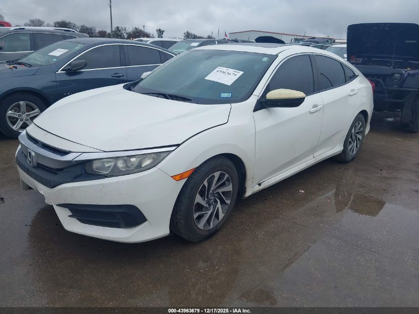 2016 Honda Civic Ex VIN: 19XFC2F78GE074463 Lot: 43963679