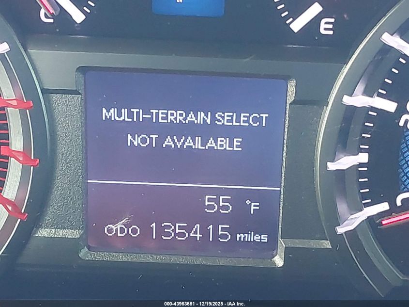 2016 Toyota 4Runner Trail VIN: JTEBU5JR9G5284275 Lot: 43963681