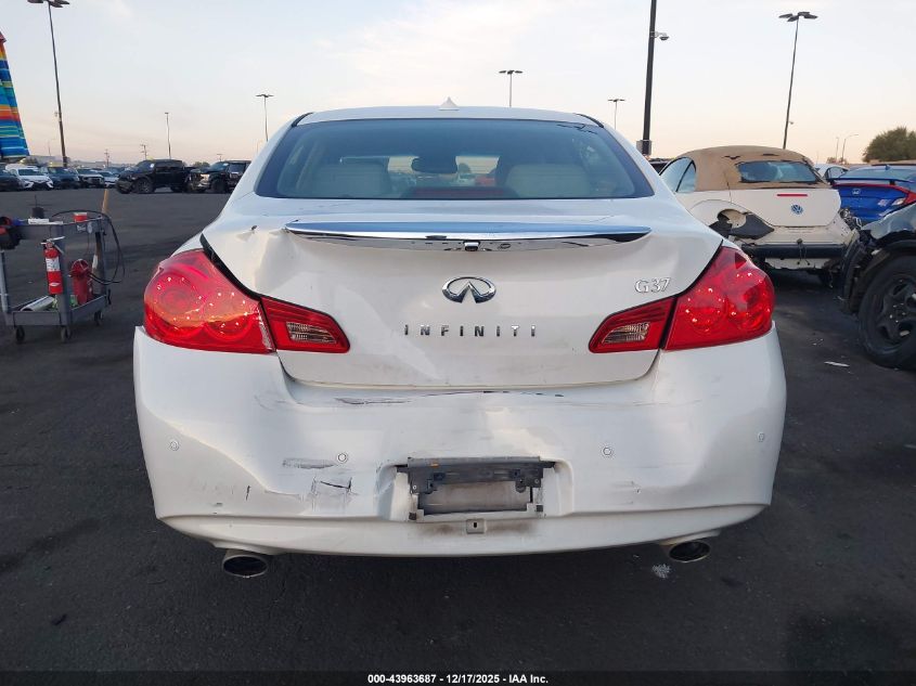 2011 Infiniti G37 Journey VIN: JN1CV6AP0BM301556 Lot: 43963687