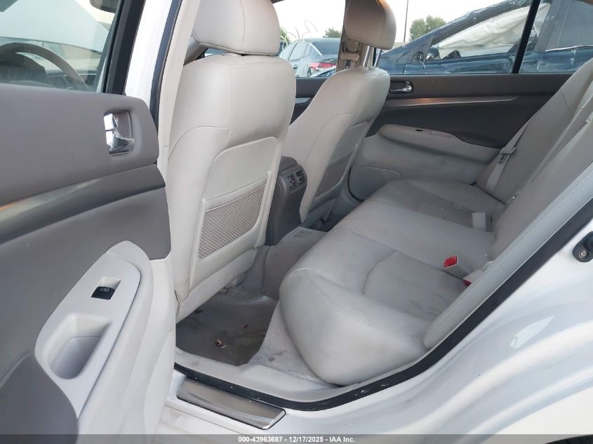 2011 Infiniti G37 Journey VIN: JN1CV6AP0BM301556 Lot: 43963687