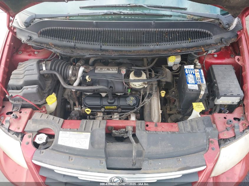 2005 Chrysler Town & Country Lx VIN: 2C4GP44RX5R309157 Lot: 43963692