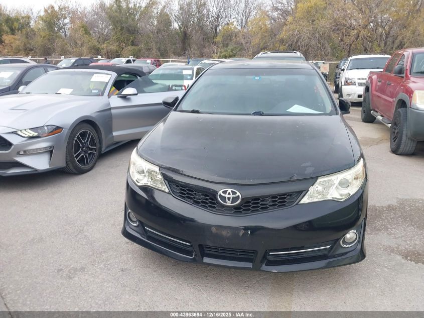 2013 Toyota Camry Se VIN: 4T1BF1FK4DU658730 Lot: 43963694