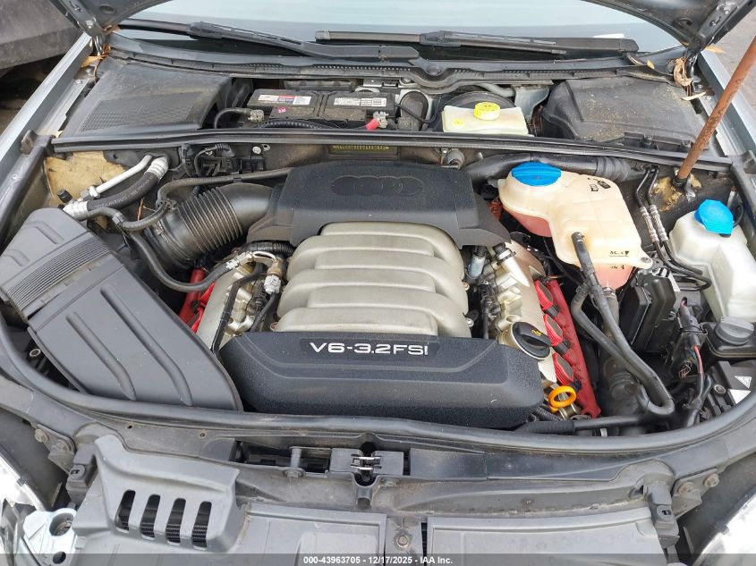 2006 Audi A4 3.2 Avant VIN: WAUKG78E66A080532 Lot: 43963705