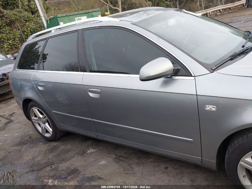 2006 Audi A4 3.2 Avant VIN: WAUKG78E66A080532 Lot: 43963705