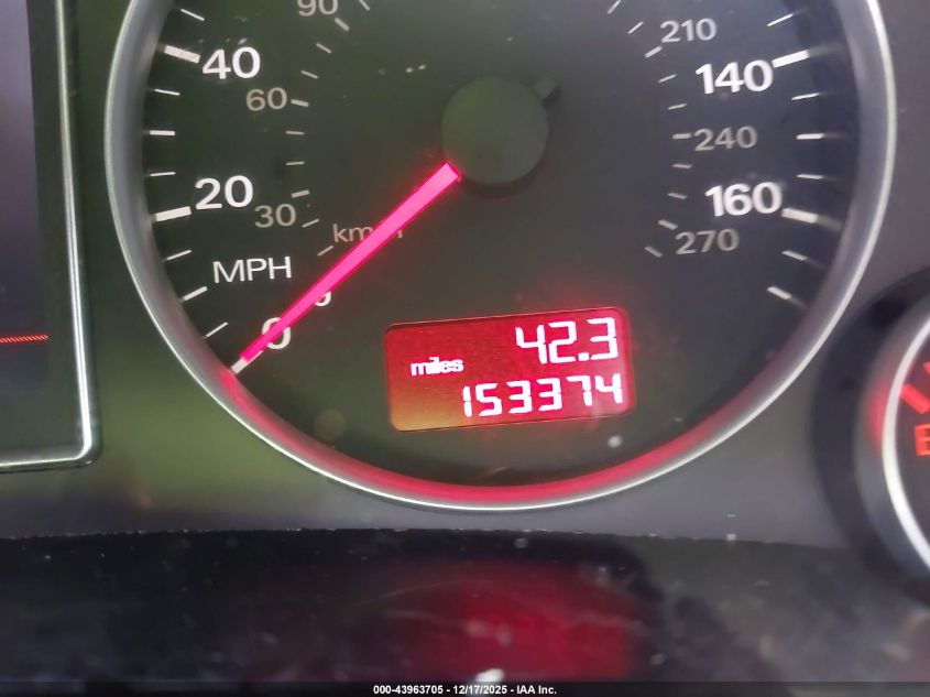 2006 Audi A4 3.2 Avant VIN: WAUKG78E66A080532 Lot: 43963705