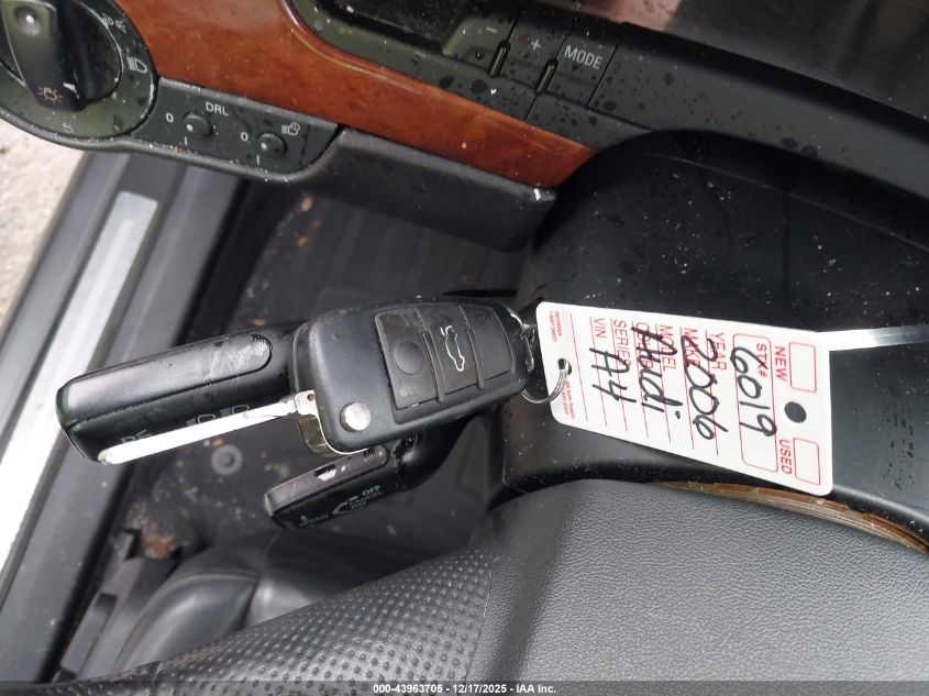 2006 Audi A4 3.2 Avant VIN: WAUKG78E66A080532 Lot: 43963705