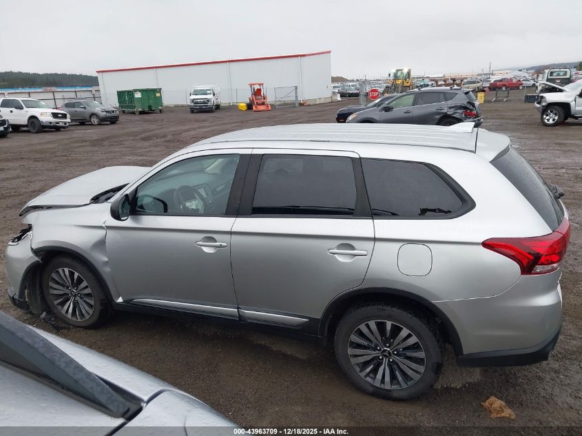 2020 Mitsubishi Outlander Es 2.4 S-Awc VIN: JA4AZ3A33LZ026686 Lot: 43963709