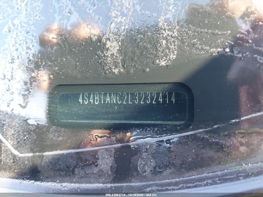 2020 Subaru Outback Limited VIN: 4S4BTANC2L3232414 Lot: 43963714