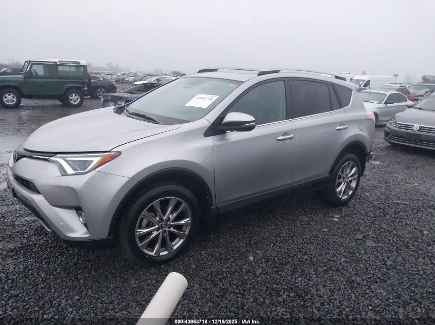2017 Toyota Rav4 Limited VIN: 2T3DFREV5HW580104 Lot: 43963718