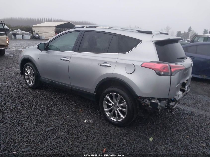 2017 Toyota Rav4 Limited VIN: 2T3DFREV5HW580104 Lot: 43963718