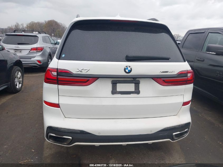 2019 BMW X7 xDrive40I VIN: 5UXCW2C55KL085769 Lot: 43963720