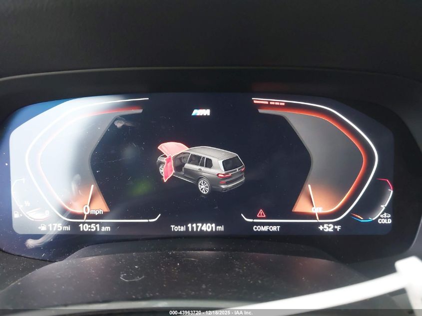 2019 BMW X7 xDrive40I VIN: 5UXCW2C55KL085769 Lot: 43963720