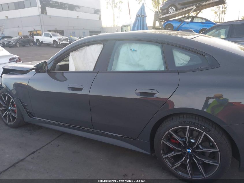 2025 BMW 430I Gran Coupe VIN: WBA23FB04SFU11060 Lot: 43963724