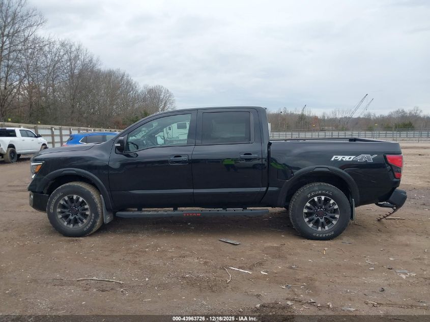 2021 Nissan Titan Pro-4X 4X4 VIN: 1N6AA1ED6MN528571 Lot: 43963726
