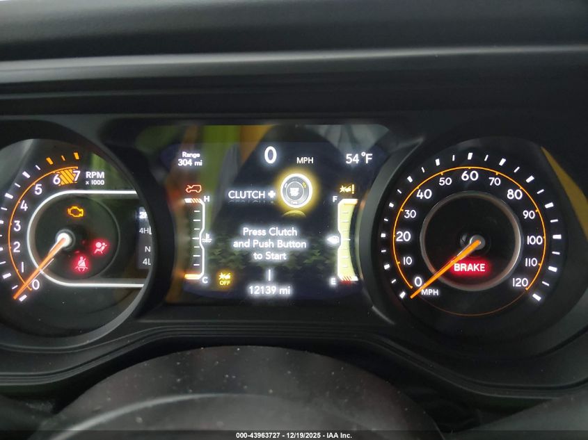 2025 Jeep Wrangler 4-Door Rubicon 4X4 VIN: 1C4PJXFG9SW543677 Lot: 43963727