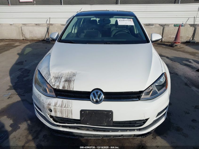2015 Volkswagen Golf Tsi S 4-Door VIN: 3VW217AU5FM033952 Lot: 43963728