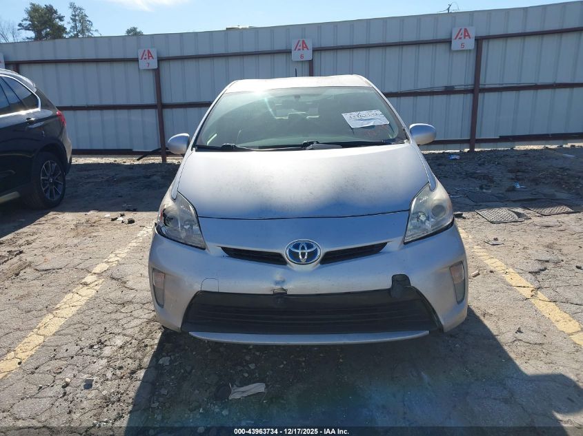 2015 Toyota Prius Two VIN: JTDKN3DU8F0439500 Lot: 43963734