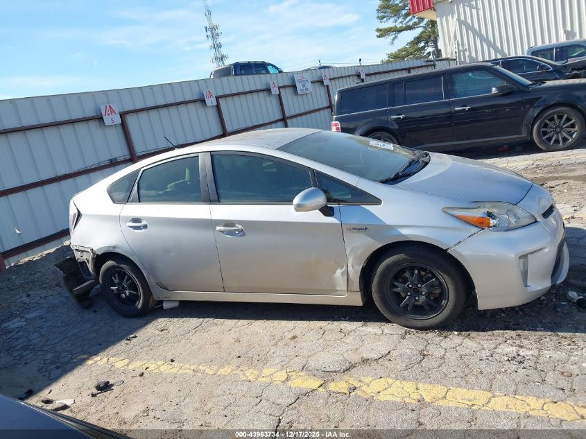 2015 Toyota Prius Two VIN: JTDKN3DU8F0439500 Lot: 43963734