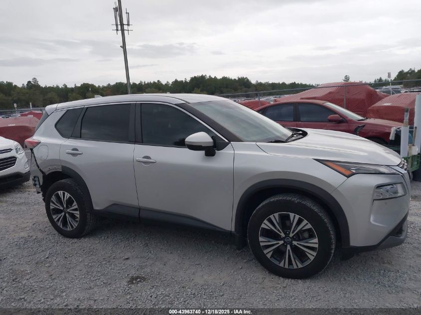 2022 Nissan Rogue Sv Fwd VIN: 5N1BT3BA9NC694292 Lot: 43963740