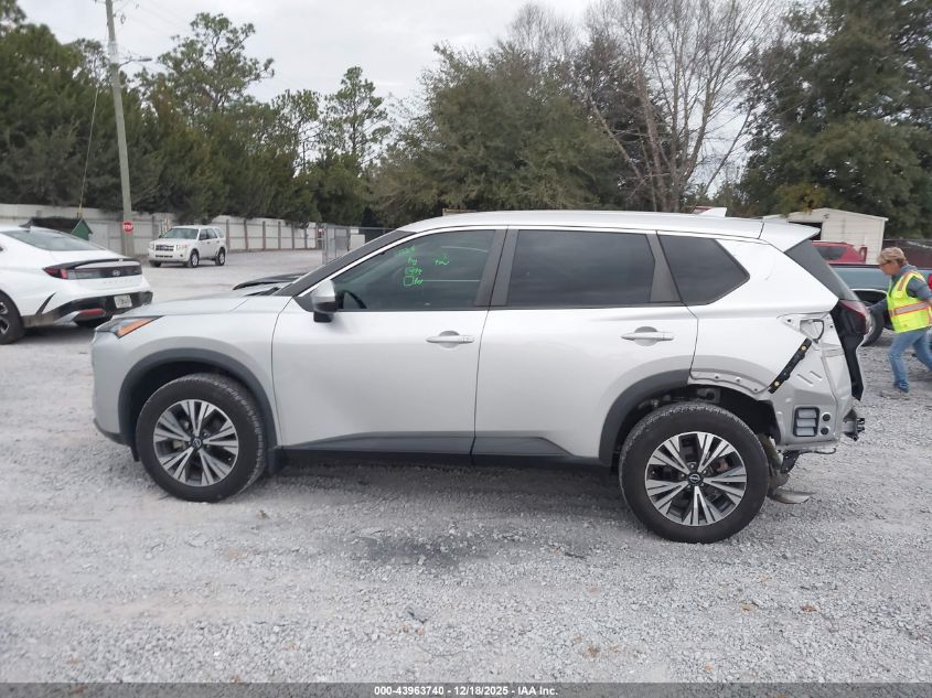 2022 Nissan Rogue Sv Fwd VIN: 5N1BT3BA9NC694292 Lot: 43963740