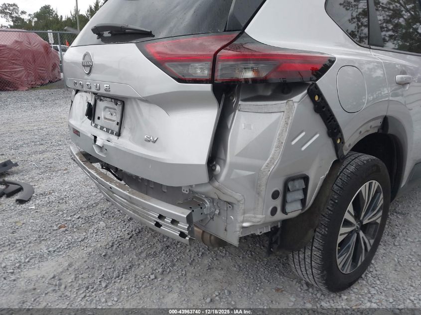 2022 Nissan Rogue Sv Fwd VIN: 5N1BT3BA9NC694292 Lot: 43963740