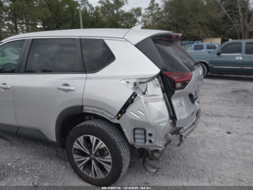 2022 Nissan Rogue Sv Fwd VIN: 5N1BT3BA9NC694292 Lot: 43963740