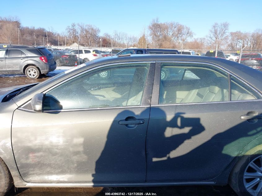 2012 Toyota Camry Xle VIN: 4T4BF1FK6CR222644 Lot: 43963742