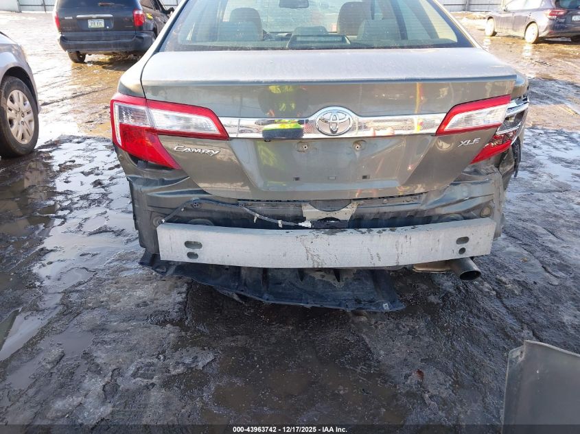 2012 Toyota Camry Xle VIN: 4T4BF1FK6CR222644 Lot: 43963742
