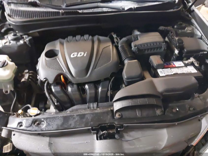 2012 Hyundai Sonata Gls VIN: 5NPEB4AC2CH382345 Lot: 43963745