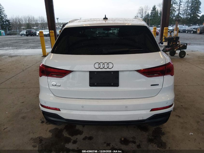 2021 Audi Q3 Premium Plus 45 Tfsi S Line Quattro Tiptronic VIN: WA1EECF35M1002265 Lot: 43963746