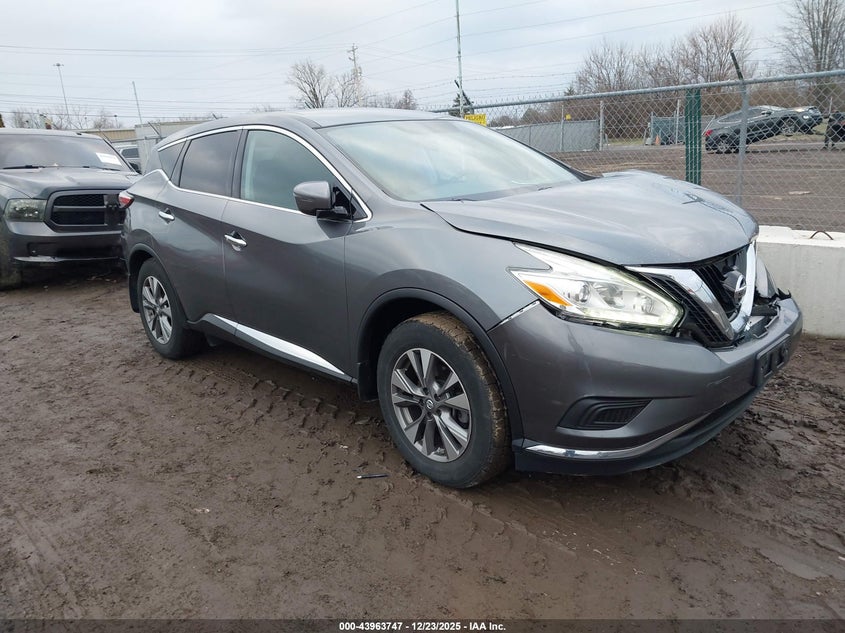 5N1AZ2MH5HN169401 2017 Nissan Murano S auction photo 1