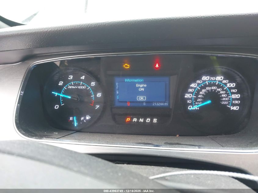 2013 Ford Taurus Sel VIN: 1FAHP2E86DG208282 Lot: 43963749