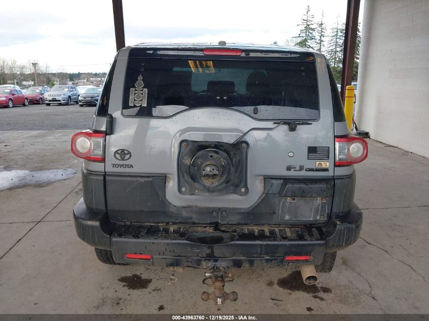 2013 Toyota Fj Cruiser VIN: JTEBU4BF7DK168956 Lot: 43963760