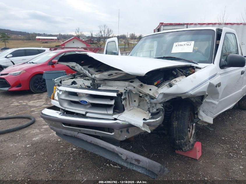 1996 Ford Ranger Super Cab VIN: 1FTCR14X3TPA25986 Lot: 43963762