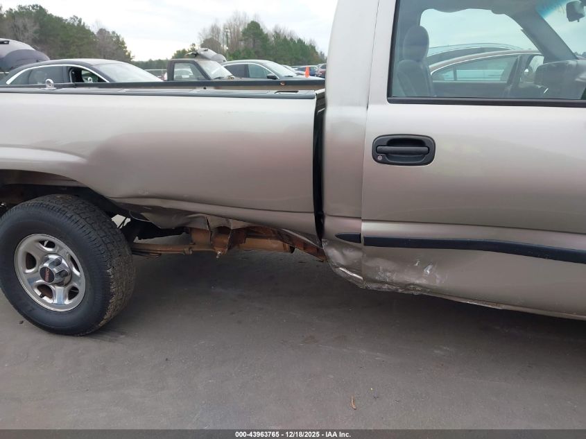 2003 GMC Sierra 1500 VIN: 1GTEC14X53Z149756 Lot: 43963765