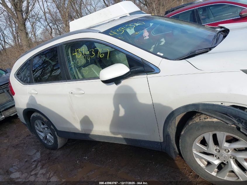 2015 Honda Cr-V Ex-L VIN: 5J6RM3H71FL010374 Lot: 43963767