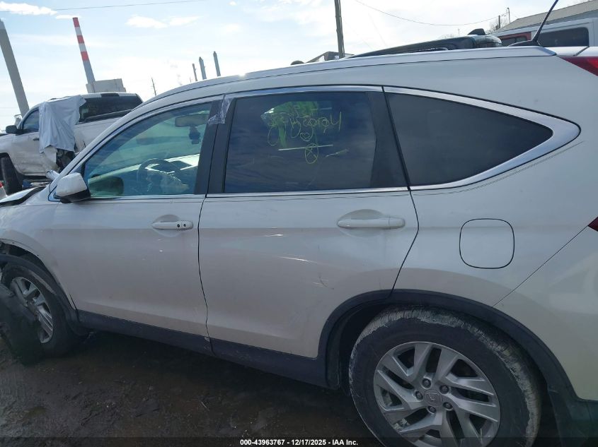 2015 Honda Cr-V Ex-L VIN: 5J6RM3H71FL010374 Lot: 43963767