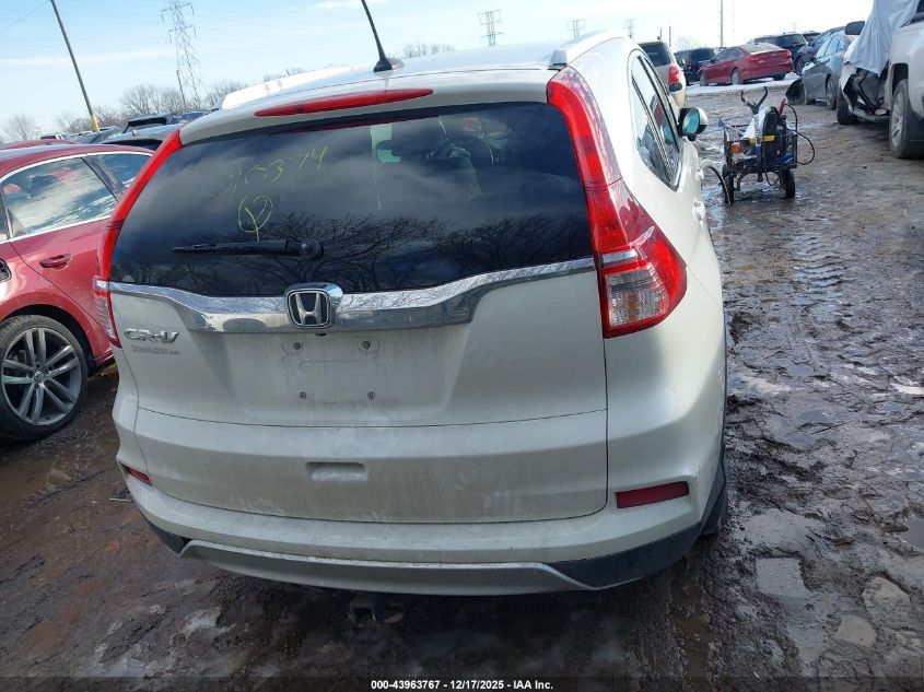 2015 Honda Cr-V Ex-L VIN: 5J6RM3H71FL010374 Lot: 43963767