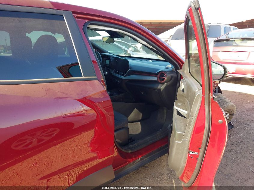 2025 Chevrolet Trax Fwd 1Rs VIN: KL77LGEP8SC290717 Lot: 43963773