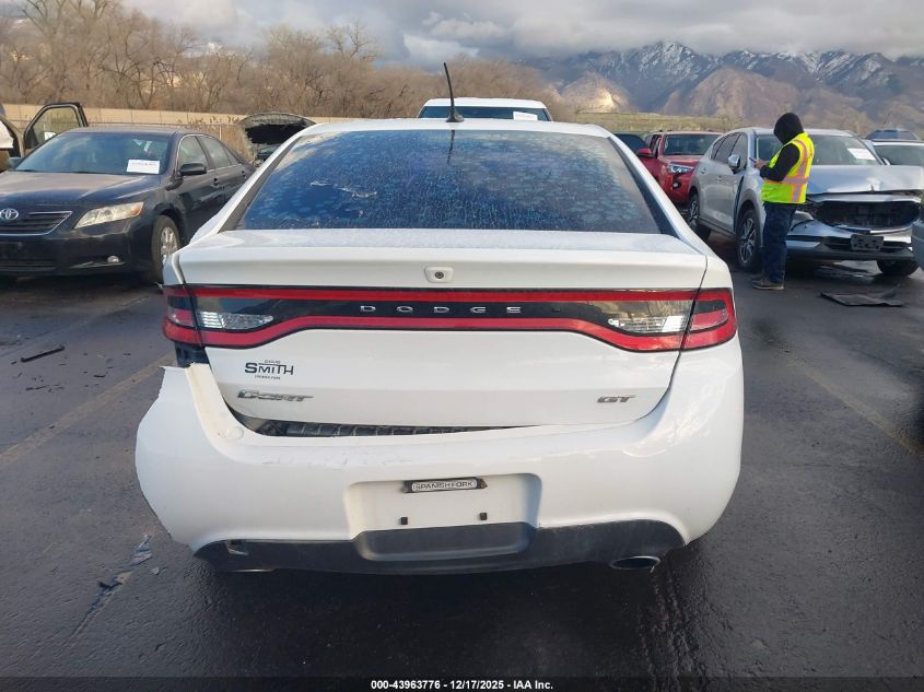 2015 Dodge Dart Gt VIN: 1C3CDFEB0FD282127 Lot: 43963776